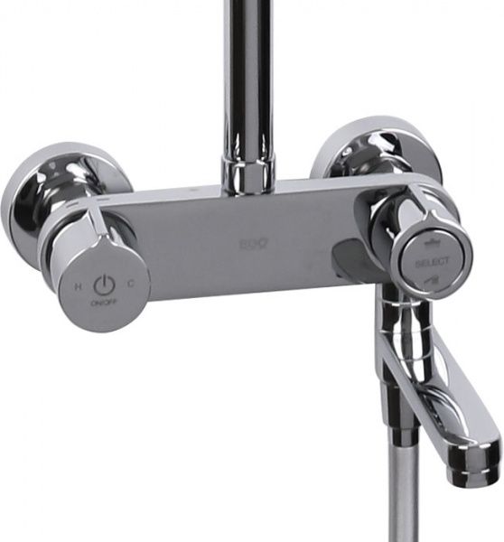 Душова система EGO Smart Control зі змішувачем для ванни 