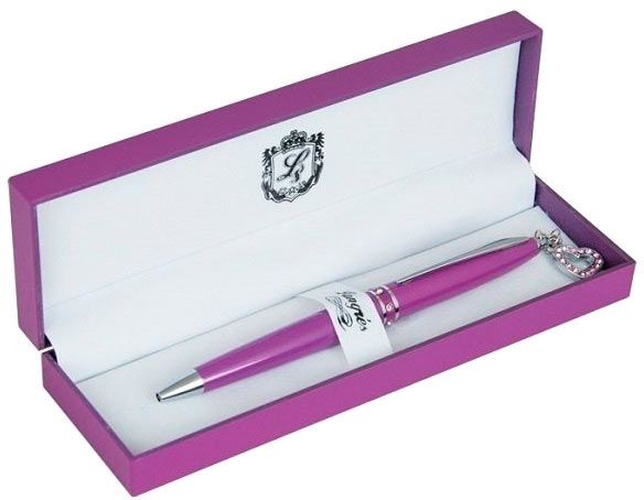 Ручка кулькова Love з кристалами у футлярі 