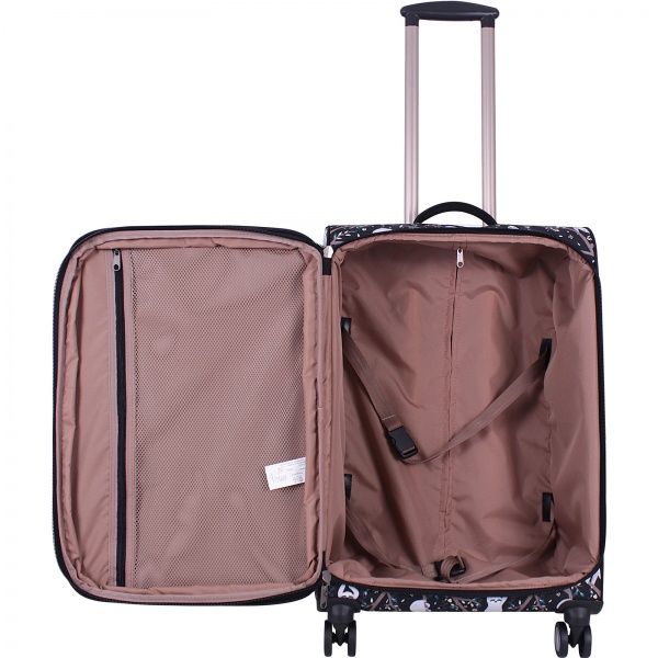 Чемодан Bagland 70 л разноцветный Ленивец 37966244 суб. 760 