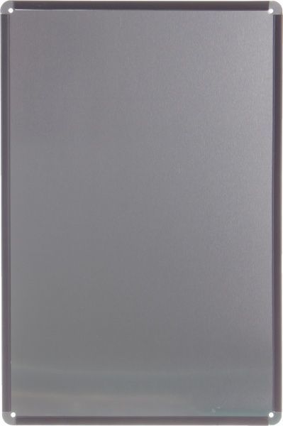 Табличка жестяная печатная Want to ride 30x20 см разноцветный 