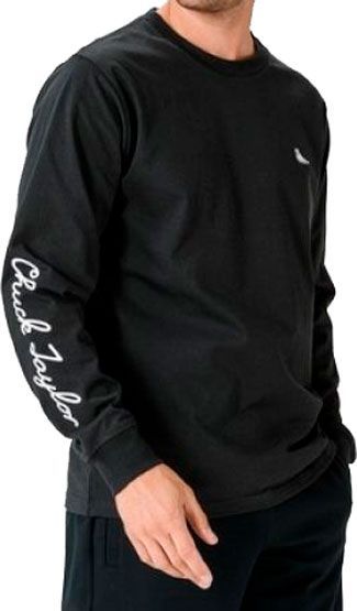 Футболка Converse CONVERSE CT SNEAKER PATCH LS TEE 10020536-001 2XL чорний
