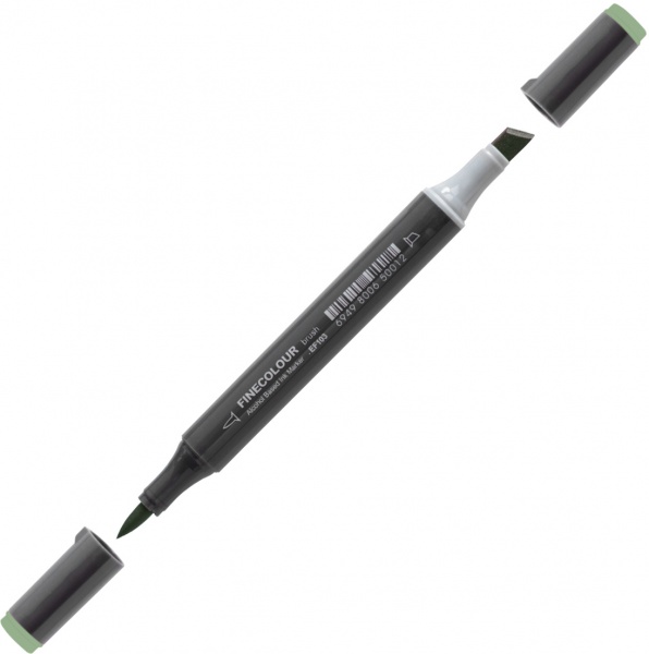 Маркер спиртовой FINECOLOUR Brush-mini EF103-49 омела белая 