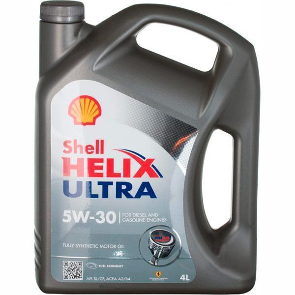 Моторное масло SHELL Helix Ultra 5W-30 4 л