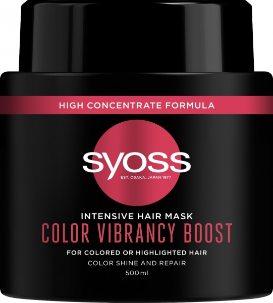 Маска Syoss для фарбованого волосся Color Vibrancy Boost 500 мл 500 мл