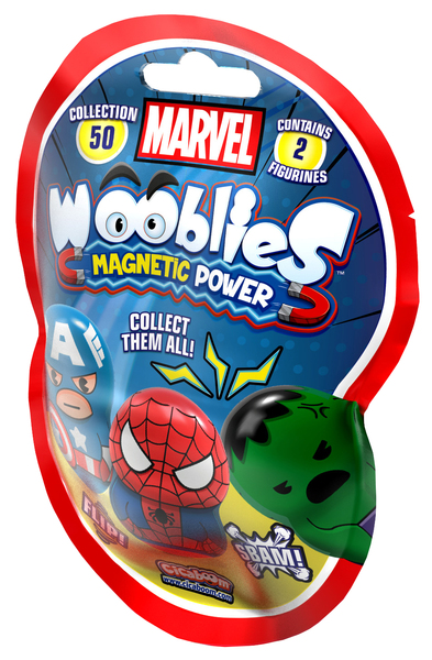 Игровой набор Marvel Wooblies Магнитные фигурки в пакете 2 шт 6634808