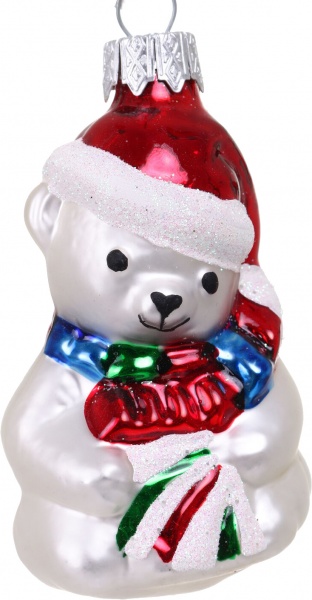 Декорация новогодняя Формовая игрушка в ассортименте 5 см 