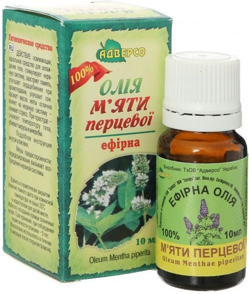 Эфирное масло Адверсо М’яти перцевої 10 мл 