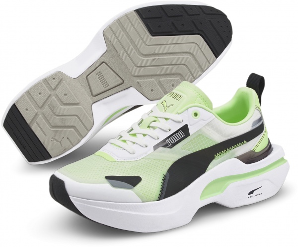 Кроссовки Puma Kosmo Rider Wns 38311301 р.UK 5 бело-зеленый