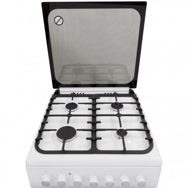 Плита комбинированная Eleyus TEKNA 6007 CF WH