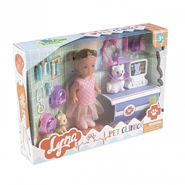 Игровой набор Shantou Кукла Эмили в ветклинике 4613