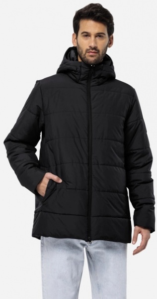 Куртка Jack Wolfskin DEUTZER LONG JKT M 1207451_6000 р.2XL чорний