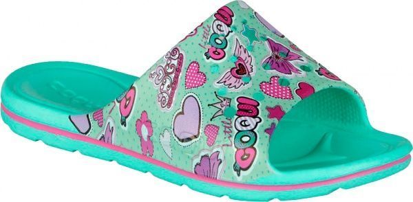 Шльопанці Coqui Long Printed 6375 102413 р. 36/37 м'ятний