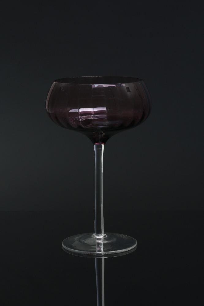 Бокал для шампанского Fiora Purple Blossom стекло 280 мл 1 шт.