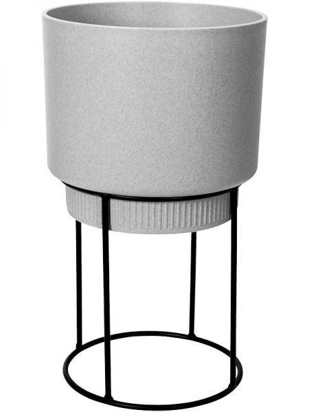 Кашпо Elho 352172 круглый 5 л серый 