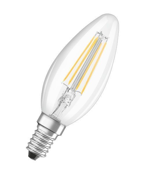 Лампа світлодіодна Osram 3 шт./уп. B35 4 Вт E14 220 В прозора 4058075819719 