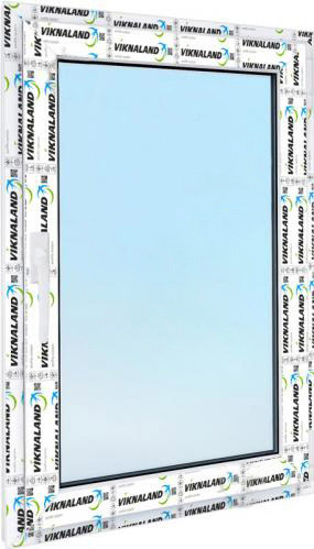 Вікно поворотно-відкидне VIKNALAND В 70 600x1000 мм праве 