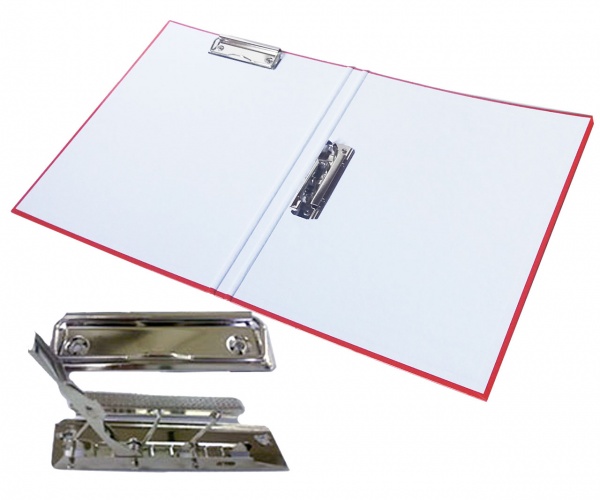 Папка з притиском MINICLIP+CLIPBOARD 20 мм А4 ЛЮКС асорті iTEM