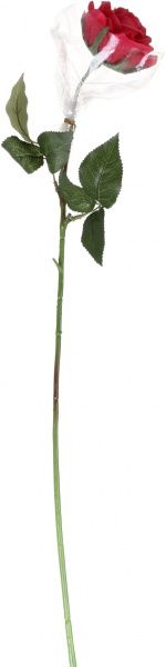 Рослина штучна Троянда 64 см червона Девілон