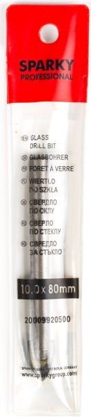 Сверло по стеклу Sparky 47x80 мм 10 мм