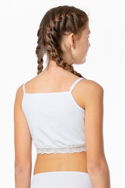 Майка для девочек KOSTA 8085-1 р.122-128 32 белый 