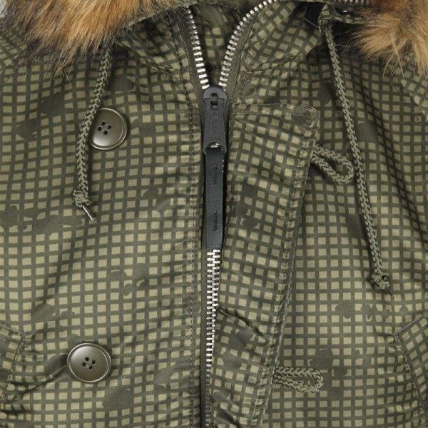 Куртка Alpha Industries N-3B Slim Fit Nightvision Camo/Orange р.XL