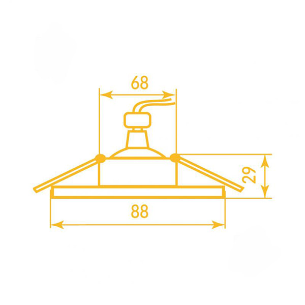 Светильник точечный Accento lighting AC22 MR16 35 Вт G5.3 черный Accento Lighting AC22 чорний