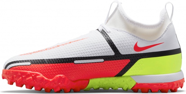 Сороконожки Nike Jr. Phantom GT2 Academy Dynamic Fit TF DC0818-167 р.US 3,5Y белый