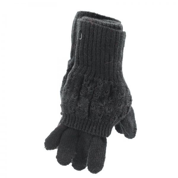 Варежки Margot Bis Loretta р.16 черный 9088 