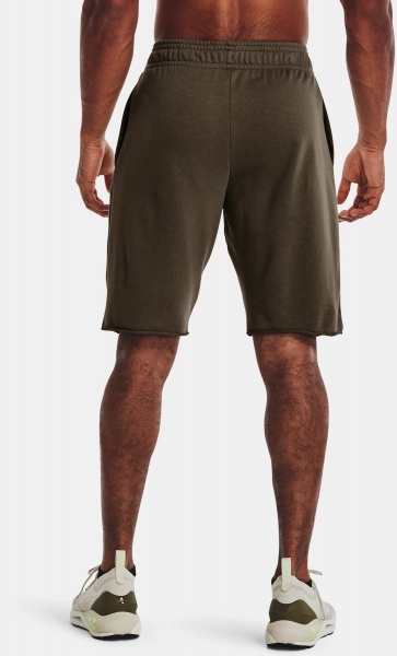 Шорти Under Armour UA RIVAL TERRY SHORT 1361631-361 р. 2XL зелений