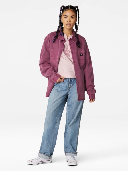 Світшот Converse WOMEN'S KNIT PULLOVER 10023715-653 р. L рожевий