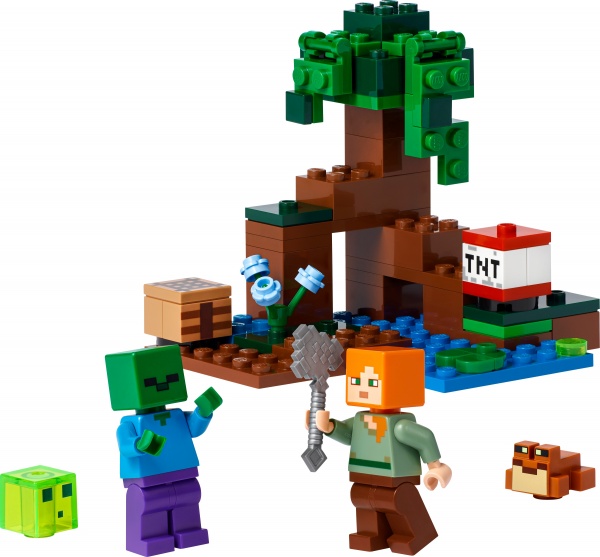 Конструктор LEGO Minecraft Пригоди на болоті 21240