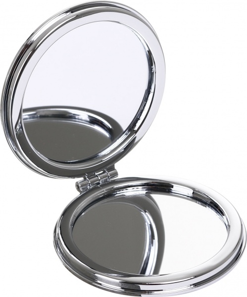 Зеркало карманное косметическое Лідер Канц Единорог с сыпучими блестками круглое 12 вариантов в ассортименте 