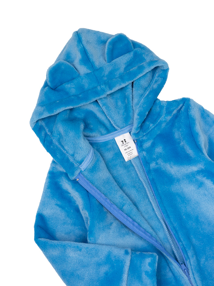 Кигуруми-пижама для мальчиковдля девочекунисекс Маленькие люди р.122-128 голубой 0191