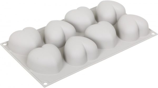 Форма для випічки Cuoricino 6.3x6.5 см 22.704.19.0069 Silikomart