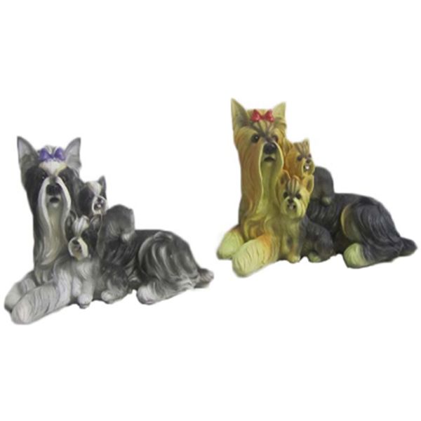 Йоркширский терьер с детками 21x33x17 см