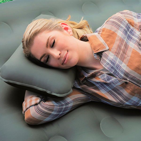 Матрас надувной Bestway 69034 42х26 см с тканевым покрытием серый