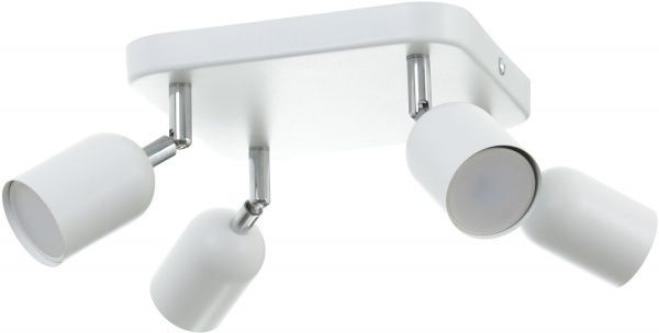 Спот TK Lighting Naro 4x35 Вт GU10 белый/хром 4414 