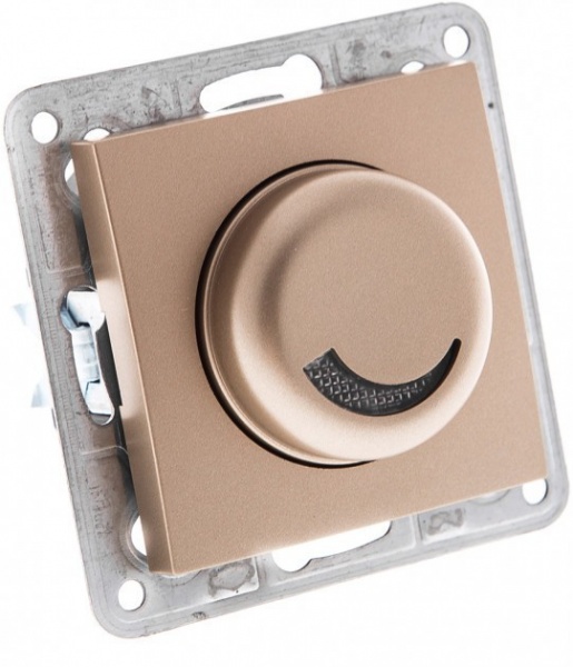 Світлорегулятор LXL Tesla 600 Вт 20 IP бронзовий TLXL3509A champagne