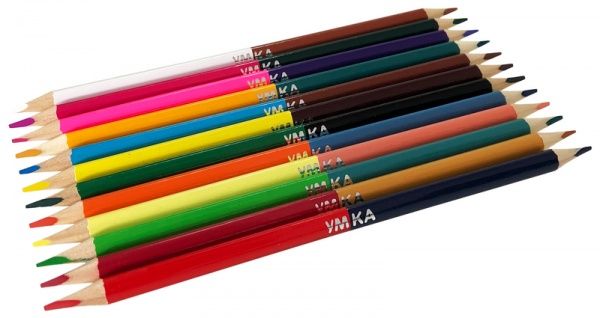 Олівці кольорові 12 шт./24 кольори ЦК42-22 Умка