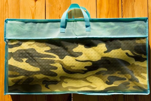 Коврик туристический Military 2.0х1.5 мх10 мм (236 Камуфляж)