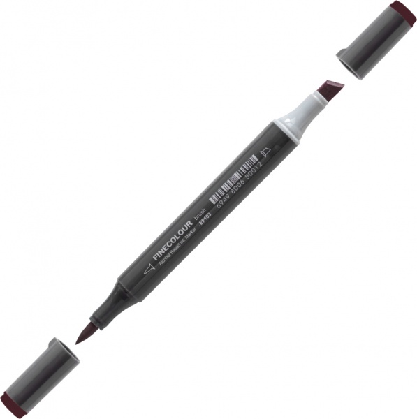 Маркер спиртовий FINECOLOUR Brush-mini EF103-134 темно-фіолетовий 