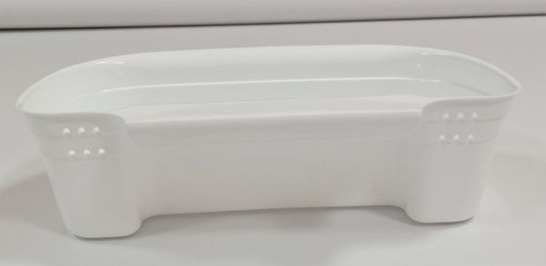 Контейнер-органайзер для сміття підвісний 2,2 л білий Plastic's Craft