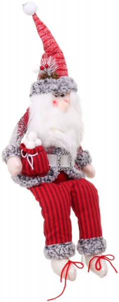 Декоративна фігура Meizhou Huafu Trading Дід Мороз/Сніговик в асортименті 56 см 