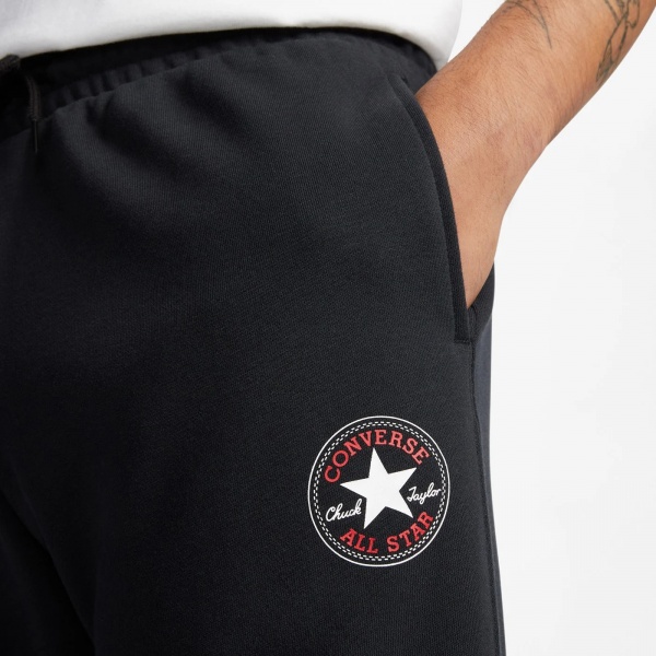 Брюки Converse NOVELTY CHUCK PATCH PANT 10024947-001 р. S черный