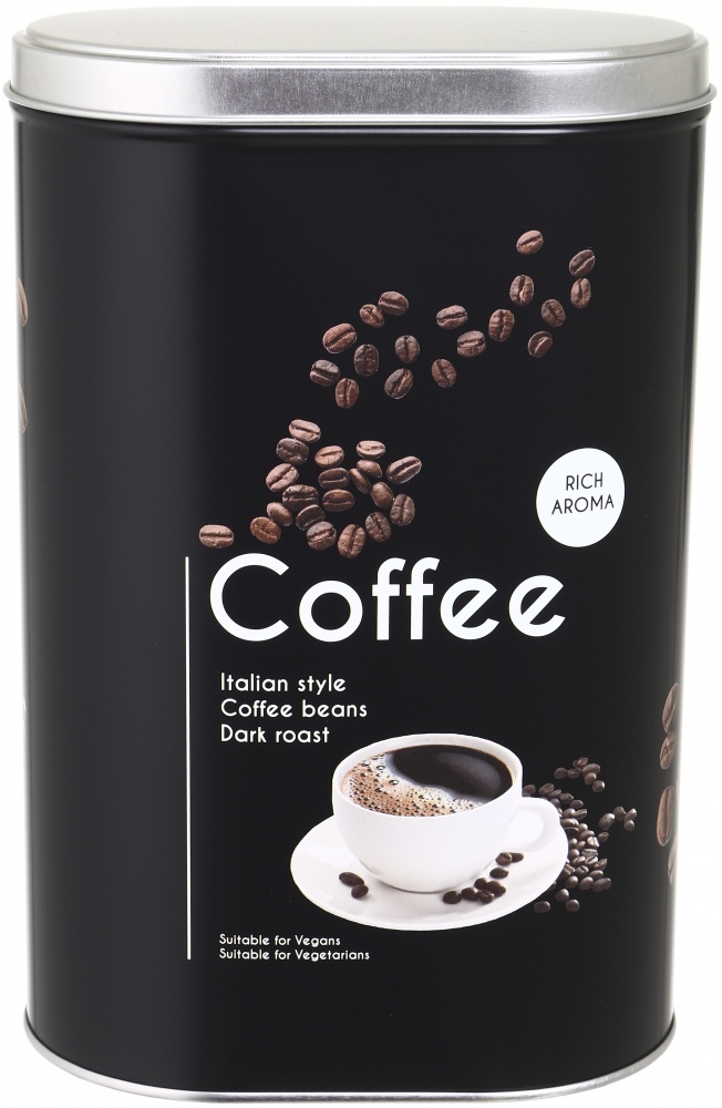 Емкость для хранения Flamberg Premium Loft Coffee черная 20,3х8,5х13,4 см