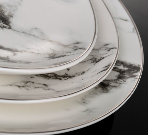Сервіз столовий Marble 25 предметів на 6 персон Fiora