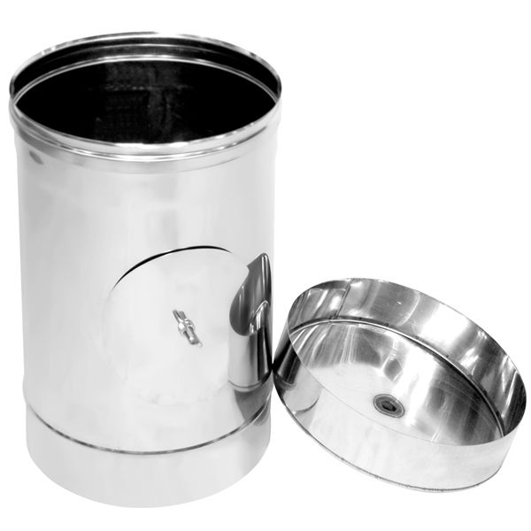 Ревізія нержавіюча сталь Ф120 мм