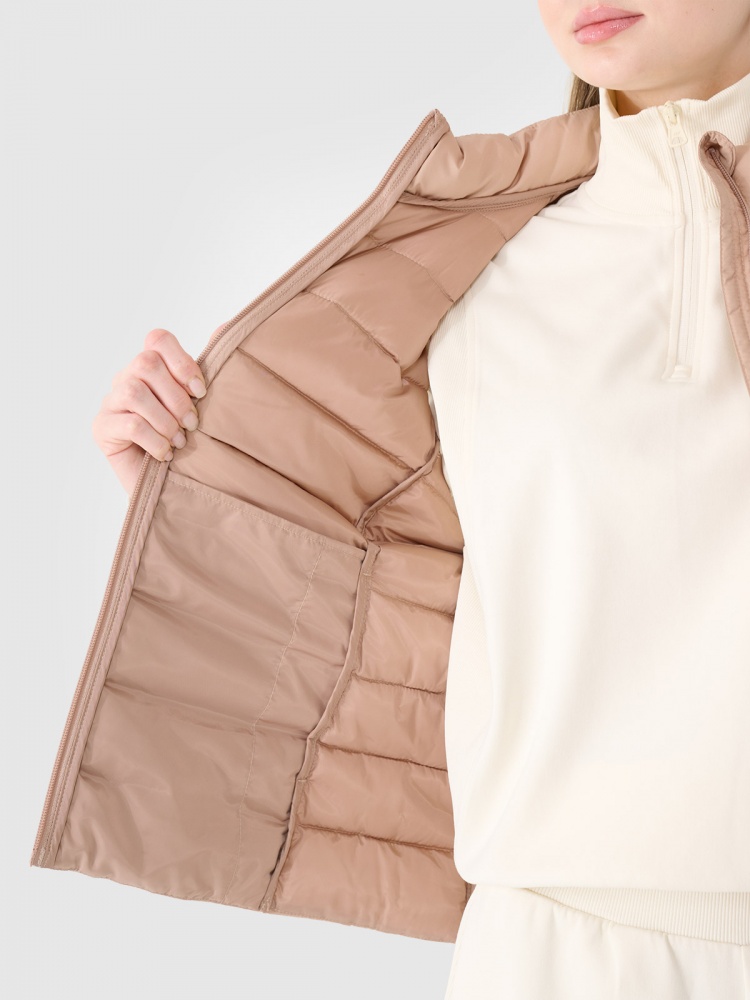 Жилет 4F VEST JACKET F181 4FWSS25TVJAF181-83S р.XS бежевый