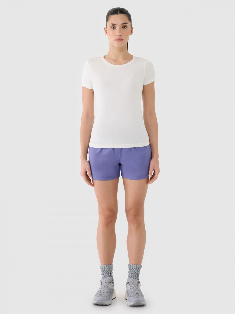 Футболка 4F TSHIRT FNK F1235 4FRSS25TFTSF1235-11S р.XS білий