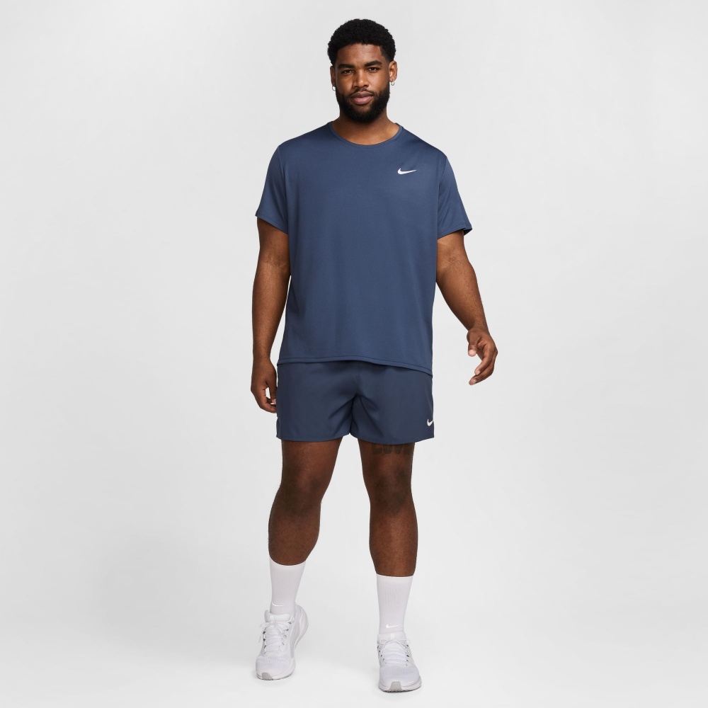 Футболка Nike M NK DF UV MILER SS DV9315-437 р.S синій